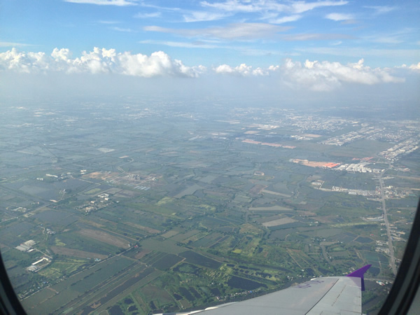 タイ上空画像