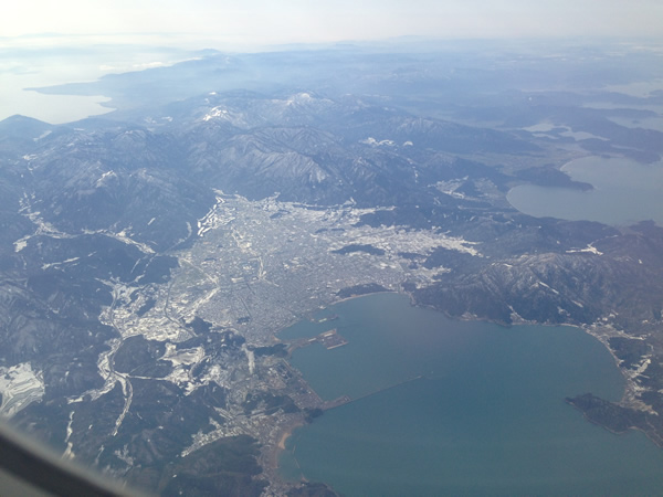 日本上空画像