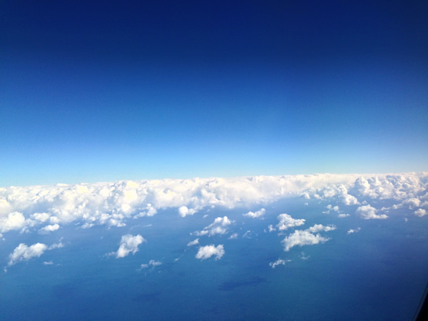 海と雲画像