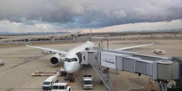 キャセイパシフィック航空（CX）A350画像