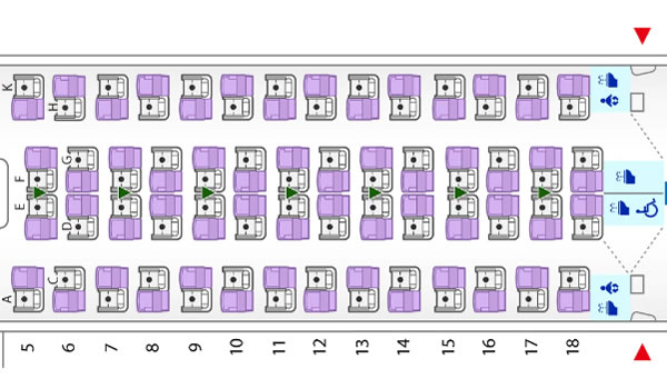 ペアシート シートマップ画像