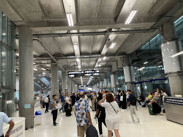 タイ入国後にシャワーを利用したい画像