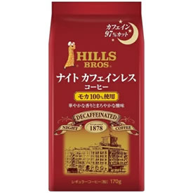 [送料無料] UCC ヒルス ハーモニアス ナイトカフェインレス・モカ 100% 170g 12袋 (6袋入×2 まとめ買い)  画像