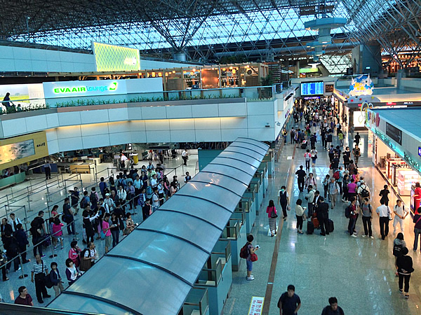 エバー航空ラウンジの場所 画像